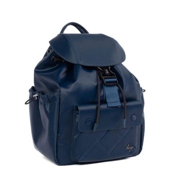 Brand New Lug Indigo Wiffle Satin Luxe VL Backpack main image 7